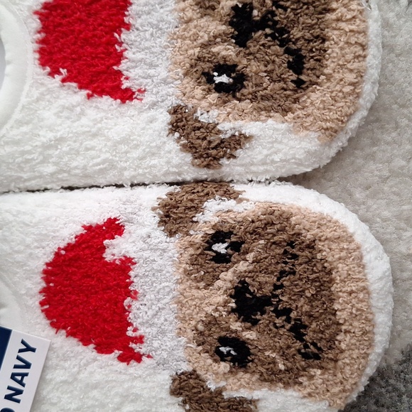 NEW 2 Pairs OLD NAVY Cozy Gripper Socks - Picture 3 of 5